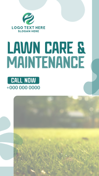 Clean Lawn Care Instagram Reel Design