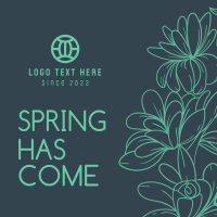 Spring Time Instagram Post Design