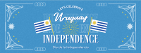 Uruguayan Independence Day Facebook Cover Design