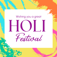 Holi Festival Instagram post Image Preview