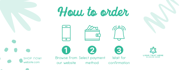 Order Process Tutorial Facebook Cover Design Image Preview
