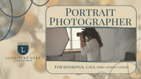 Modern Portrait Photographer Video Image Preview
