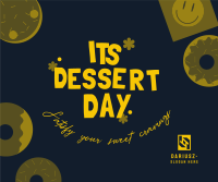 Satisfy Your Sweet Cravings! Facebook Post Design