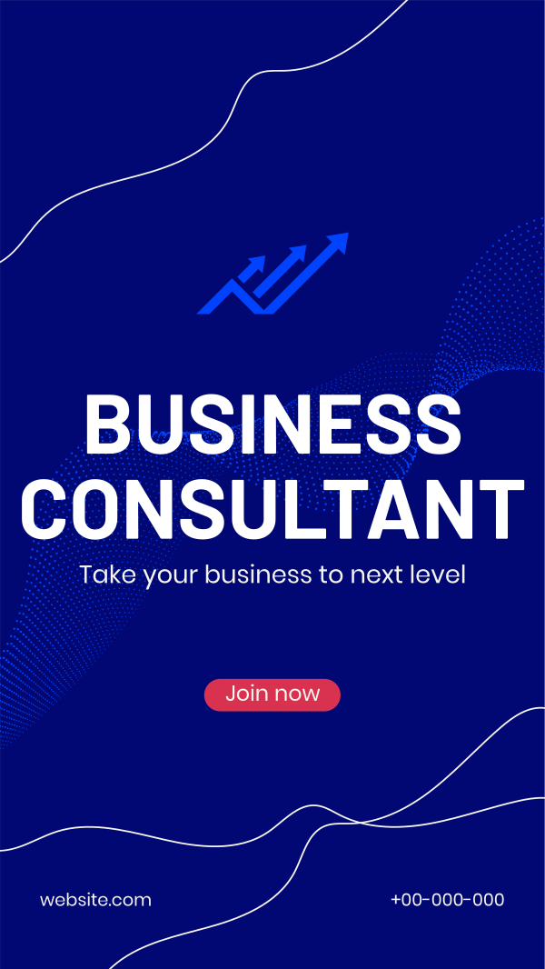 Business Consultant Services Instagram Story Design