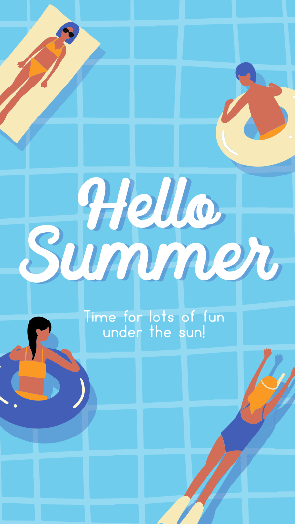 Southern Summer Fun Instagram Story Design