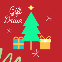 Christmas Gift Drive Instagram post Image Preview