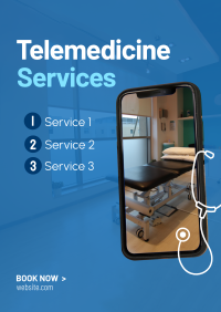 Telemedicine Services Flyer Image Preview