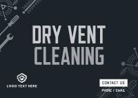 Dryer Cleaner Postcard Image Preview