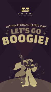 Lets Dance in International Dance Day Instagram story Image Preview