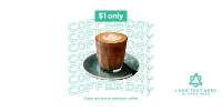 $1 Premium Coffee Twitter post Image Preview