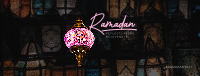 Ramadan Stained Lamp Facebook cover Image Preview
