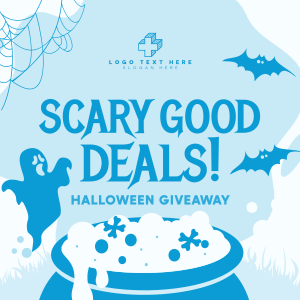 Trick Or Giveaway Instagram post Image Preview