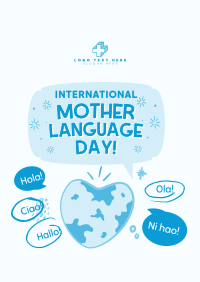 World Mother Language Poster Image Preview
