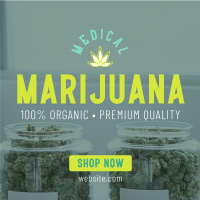 Cannabis for Health Instagram Post Design