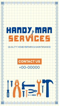 Handyman Services Instagram Reel Preview