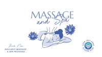 Serene Massage Facebook event cover Image Preview