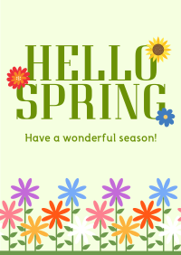 Hello Spring! Flyer Image Preview