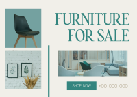 Furniture For Sale Postcard Image Preview