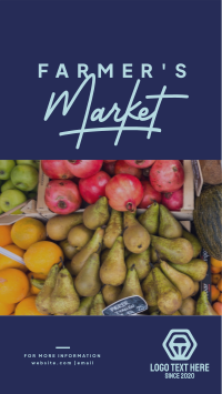 Organic Market Facebook story Image Preview