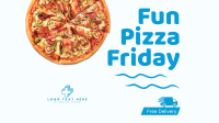 Fun Pizza Friday Facebook event cover Image Preview