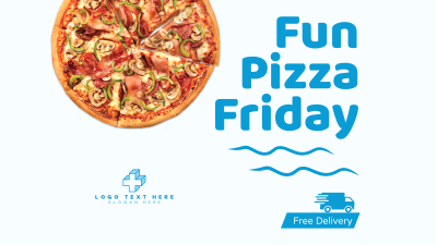 Fun Pizza Friday Facebook event cover Image Preview