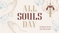 Prayer for Souls' Day Facebook Event Cover Design
