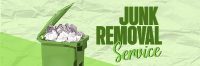 Junk Removal Service Twitter header (cover) Image Preview