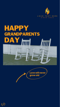 Grandparents Rocking Chair Instagram Story Design