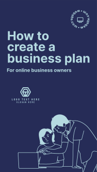 How to Create a Business Plan Facebook story Image Preview