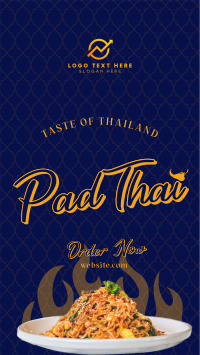 Authentic Pad Thai Facebook story Image Preview