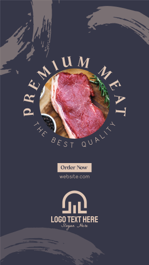 Premium Meat Instagram story Image Preview