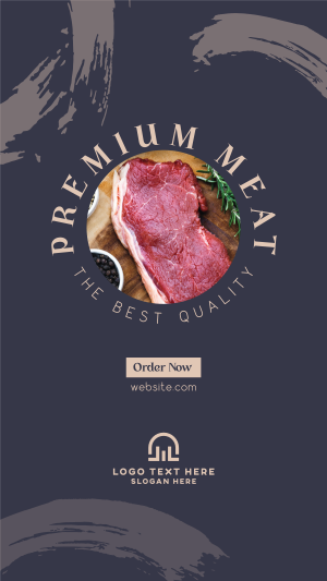 Premium Meat Instagram story Image Preview