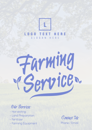 Farming Services Flyer Image Preview