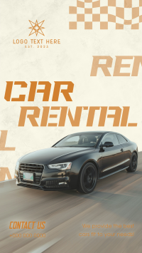 Edgy Car Rental YouTube short Image Preview