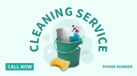 House Cleaning Service Facebook Event Cover Design