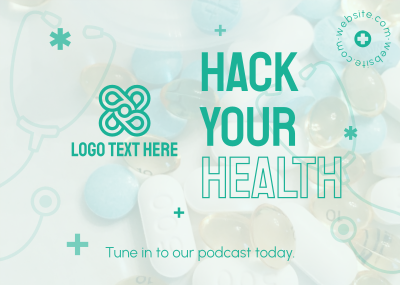 Modern Health Podcast Postcard Image Preview