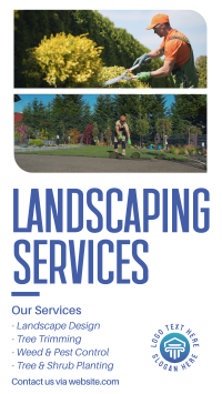 Landscaping Services Instagram Reel Preview