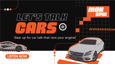 Car Podcast Facebook event cover Image Preview