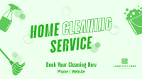 Contemporary Cleaning Service Animation Preview