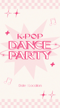 Kpop Y2k Party Facebook story Image Preview