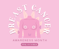 Fight for Breast Cancer Facebook Post Design