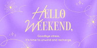 Weekend Greeting Quote Twitter post Image Preview