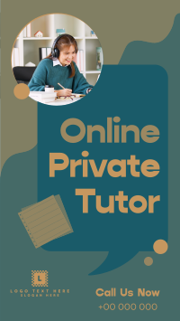 Online Private Tutor YouTube short Image Preview
