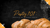 Pastry 101 YouTube Banner Design