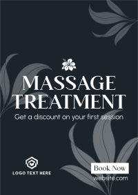 Massage Therapy Service Flyer Image Preview