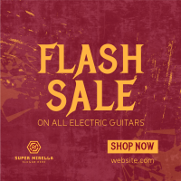 Guitar Flash Sale Instagram post Image Preview