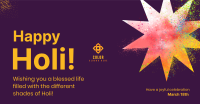 Holi Star Facebook ad Image Preview