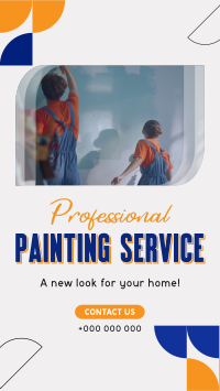 Professional Painting Service TikTok video Image Preview