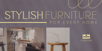 Stylish Furniture Store Twitter post Image Preview