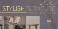 Stylish Furniture Store Twitter post Image Preview